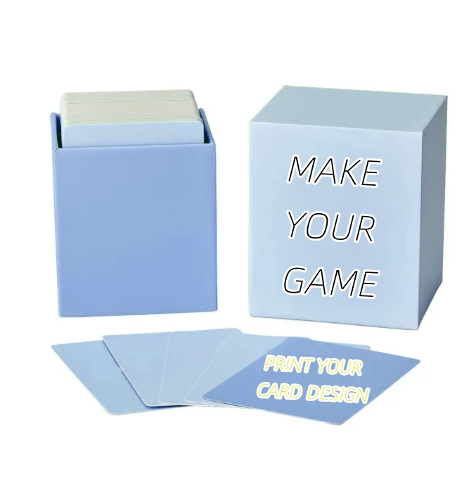 custom printing chess and card poker party games  memory family playing cards chip dragon ball super trading card games