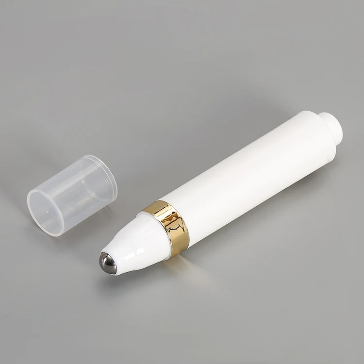 New design airless plastic pump roll on bottle eye cream for skin care