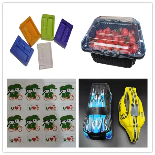 
Factory Price PVC / PET / PP / PS/ABS/EVA Automatic Plastic Blister Vacuum Forming Machine 