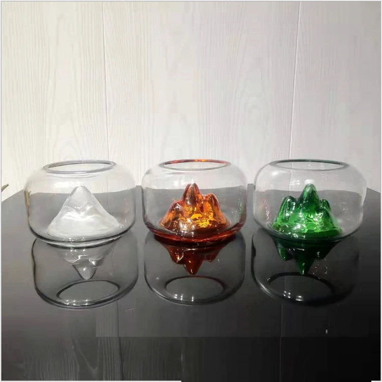 Fish Tank Glass Fish tank Aquarium Small Terrarium Bowl Aquatic Aquarium Mini Goldfish Bowl Desktop Fishbowl