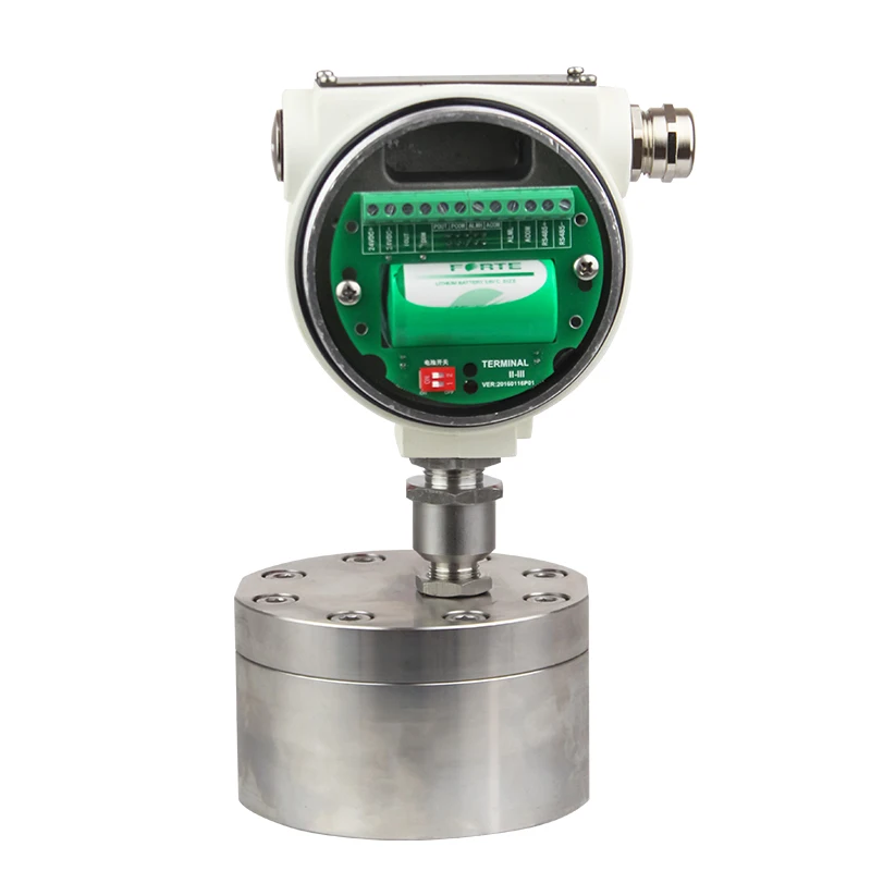 Digital Hydrogen Flow Meter DN25 Small Oil Flow Meter High Viscosity