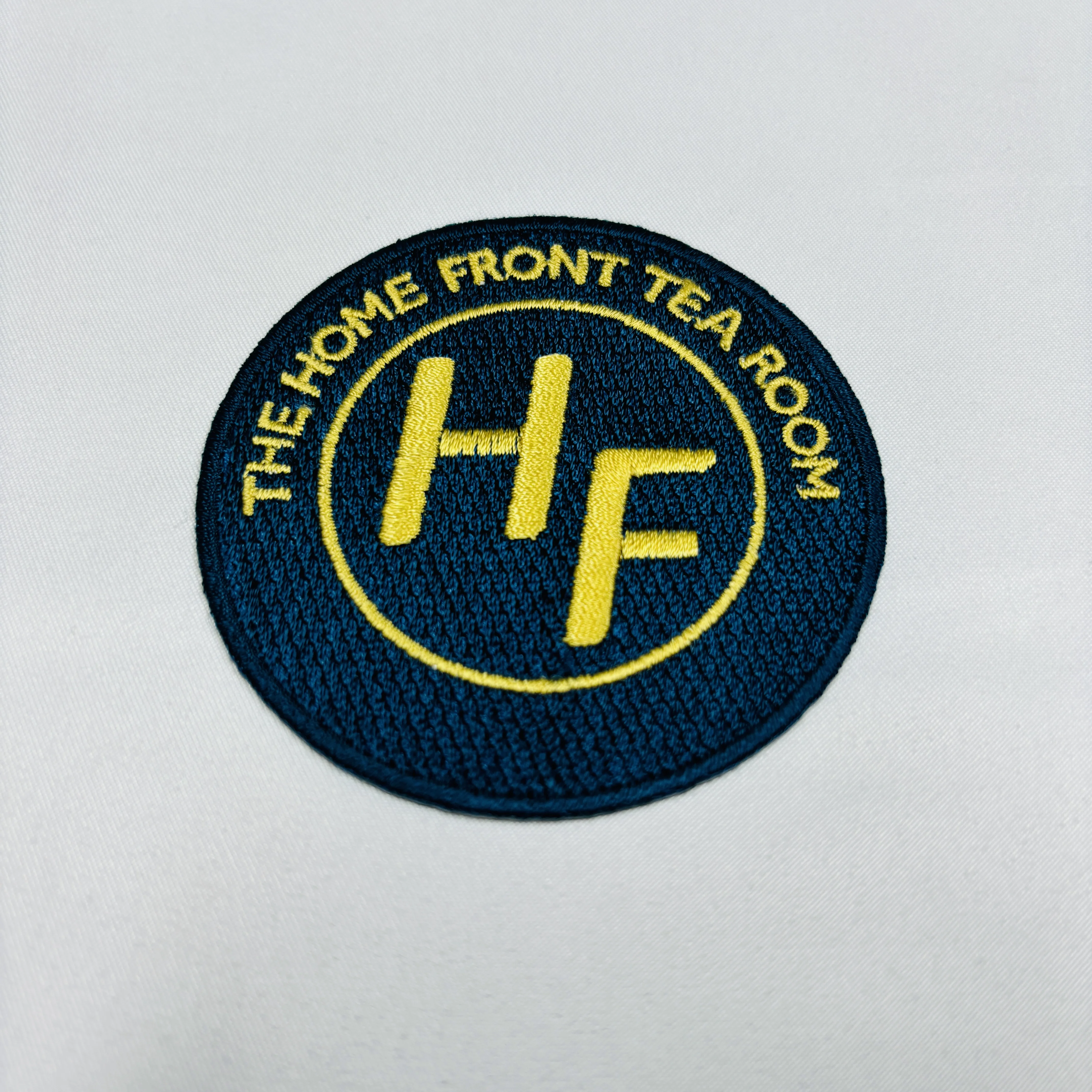 china factory Wholesale custom logo  clothing large embroidery badge t woven embroidered patch for sale