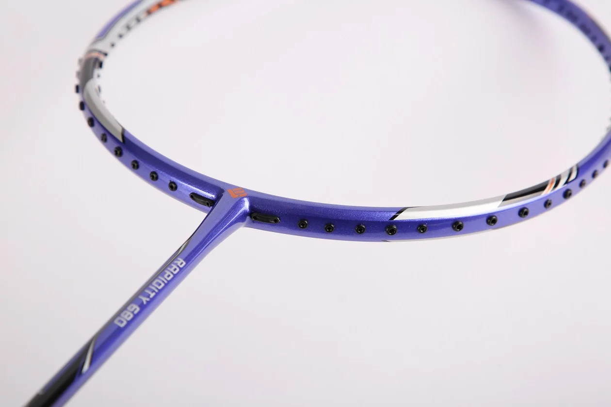 Lingmei good quality and cheap price Badminton Racket   Fast Delivery Sports Training Carbon Fiber high intention