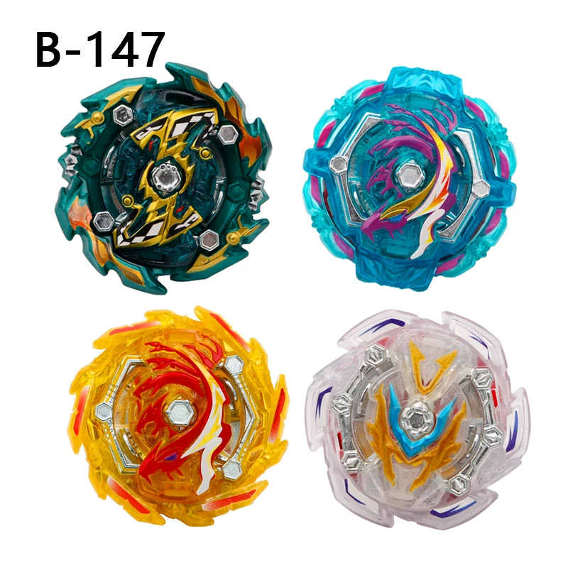 Top Burst GT B-147 No.1-4 случайный слой Vol.2 Beyblades Top-с пусковой