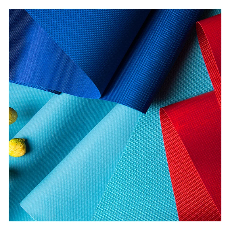 600D*600D Custom PVC PU Coated Color 15*13 Density Waterproof Polyester Backpack luggage Oxford Fabric