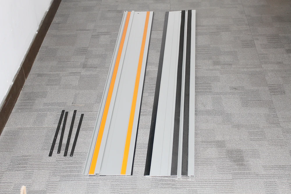 PVC strip and 3M tape for  Track Saw Track Guide Rail