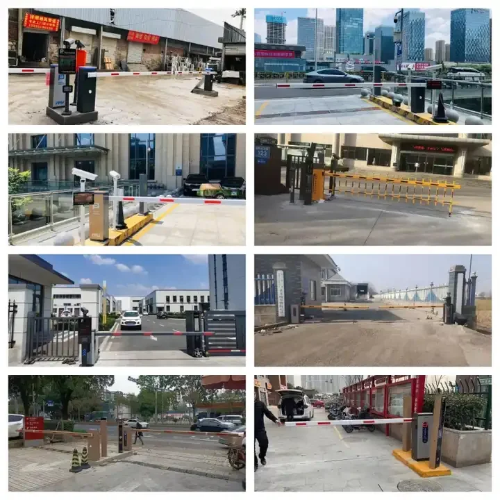 Hot Sales Max 6 Meters Automatic Car Parking Profitable Nature Straight Pole Boom Barrier Gates