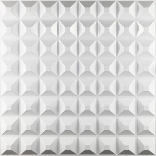 3D Wall Panels Durable PVC Pyramids Decor