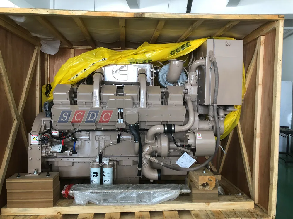 CCEC Cummin marine diesel engine KTA38 1000hp boat motor main propulsion engine