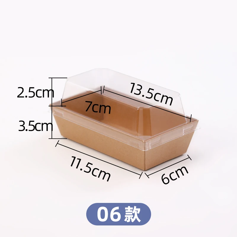 Manufacturer Personalised Customizable Paper Swiss Roll Cake Box Snack Bakery Eco Friendly Paper Boxes with Lid Window