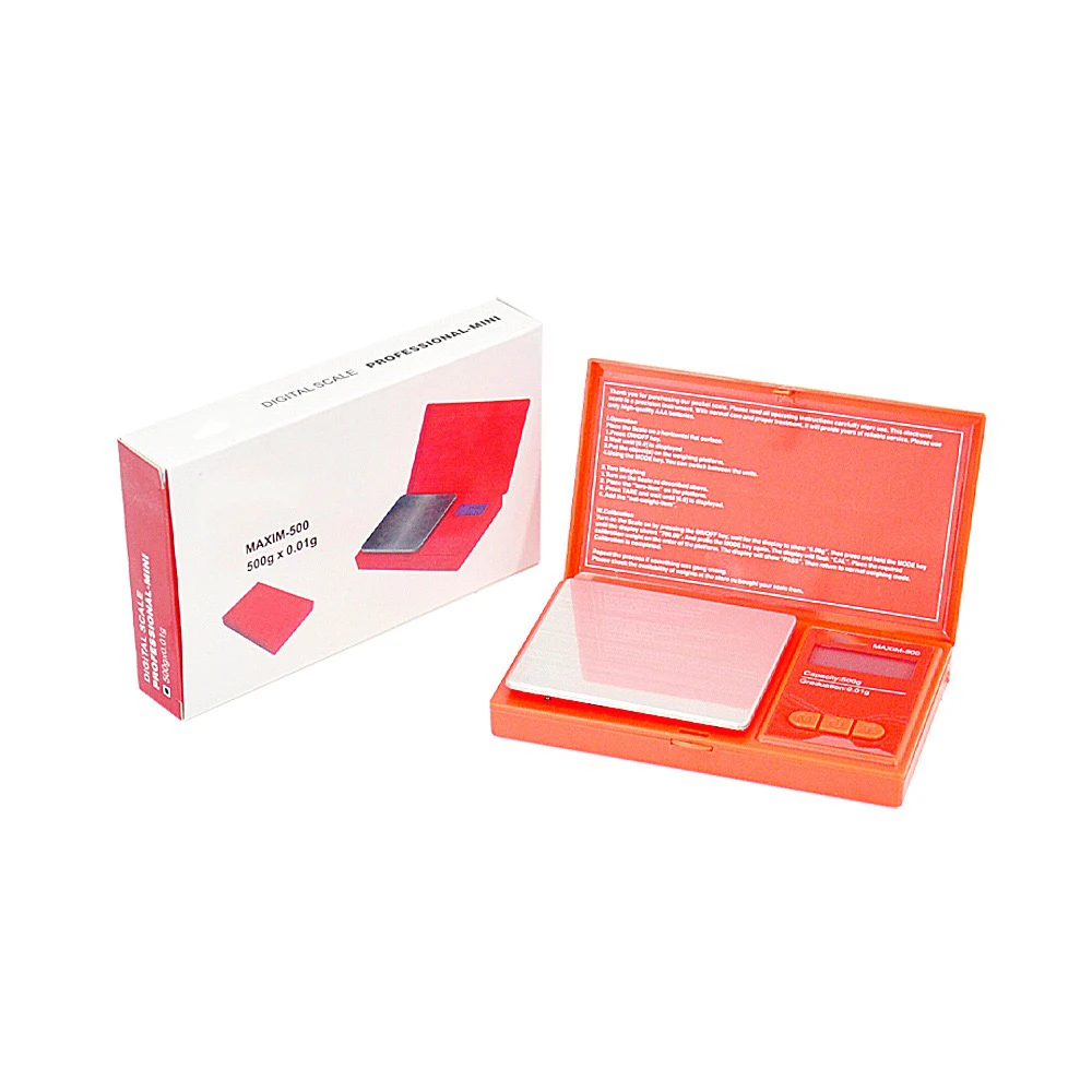 High  Quality 500g/0.1g digital  Mini Electronic Scale Digital Hidden Notebook Scale