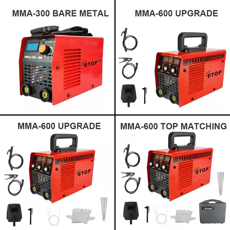 Amazon Hot Selling Factory Wholesale Handheld 110/220V Arc Welding Machine Portable MMA Welder Cheap Price