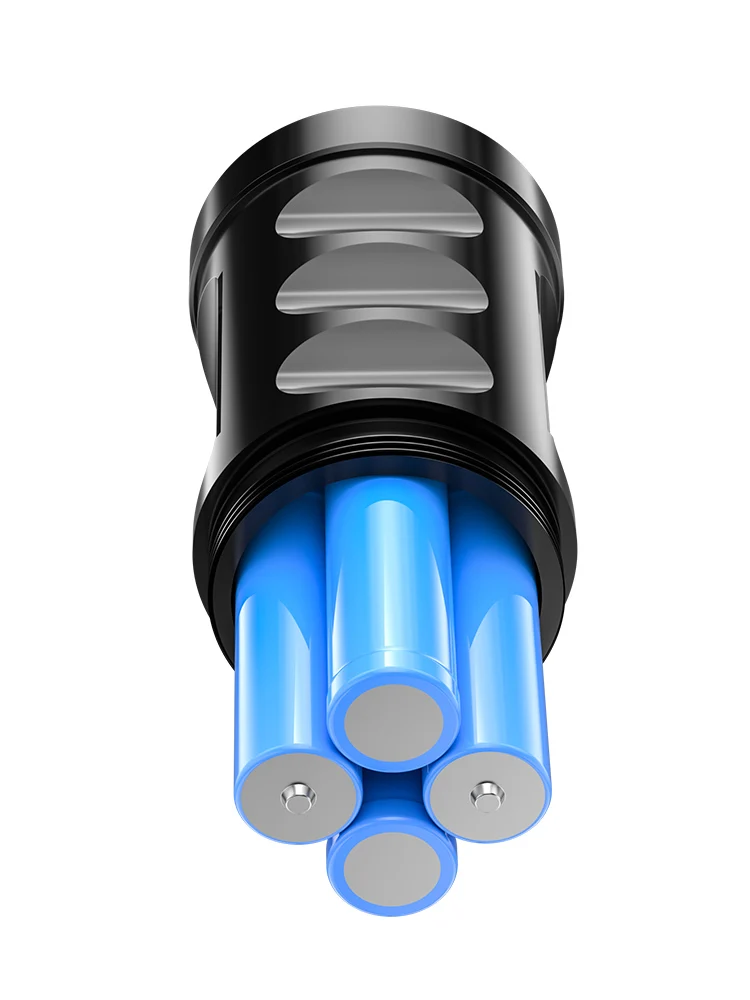 DAINING factory product hot sale used for lighting outdoor recharge aluminium alloy material  flashlight