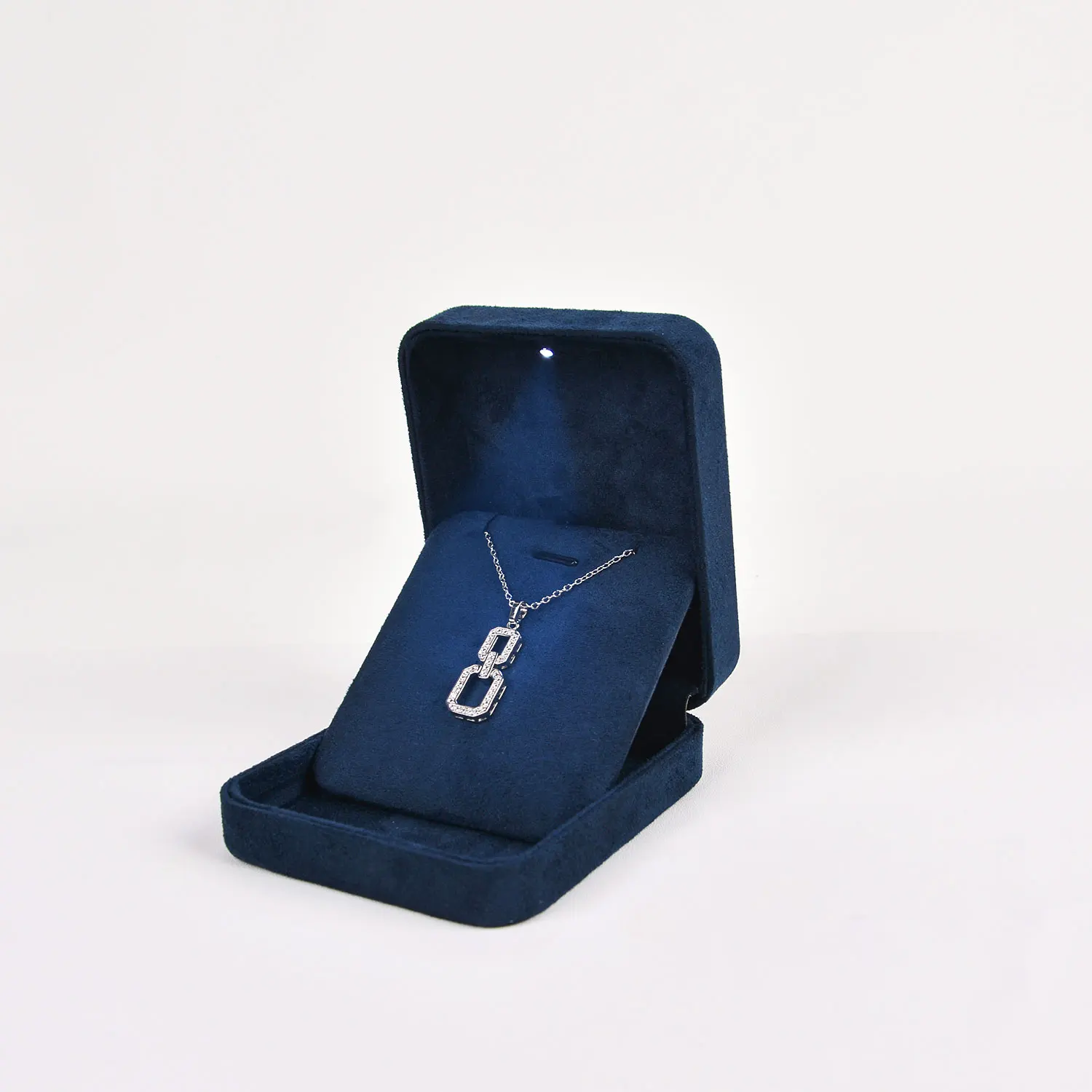 Wholesale Luxury Earring Necklace Box Premium Jewelry Ring Box Packaging Led Jewelry Box With Logo