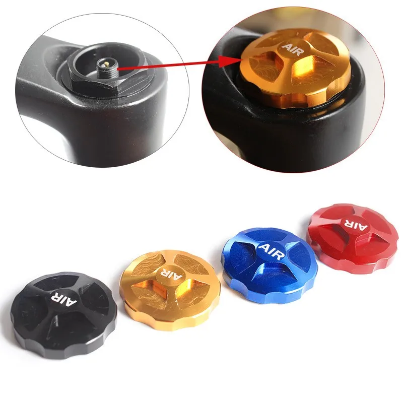 Bike Front Fork Cap MTB Road Bike Bicycle Valve Cover Aluminum Alloy Headset Cover