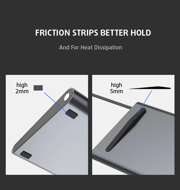 The New Trending Exclusive 6 in 1 HUB Laptop Docking Station Powerbank 20000mAh PD 60W