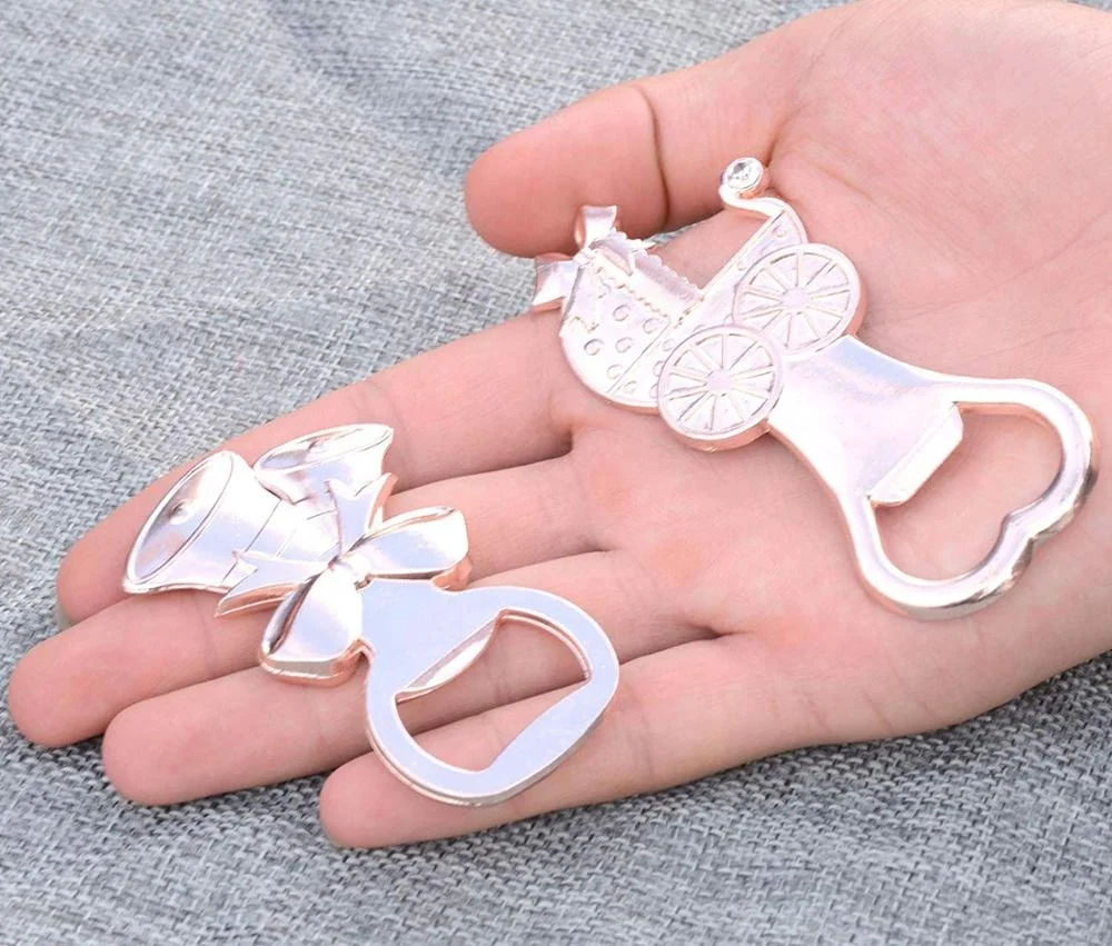
Baby Shower Baby Birthday Wedding Souvenirs Guests baby carriage Keepsake bottle opener 