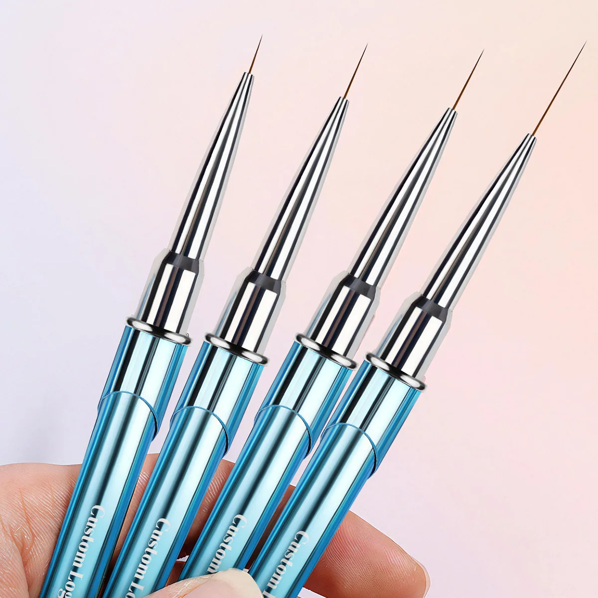 Кисть для ногтей 7 9 11 15 20 мм