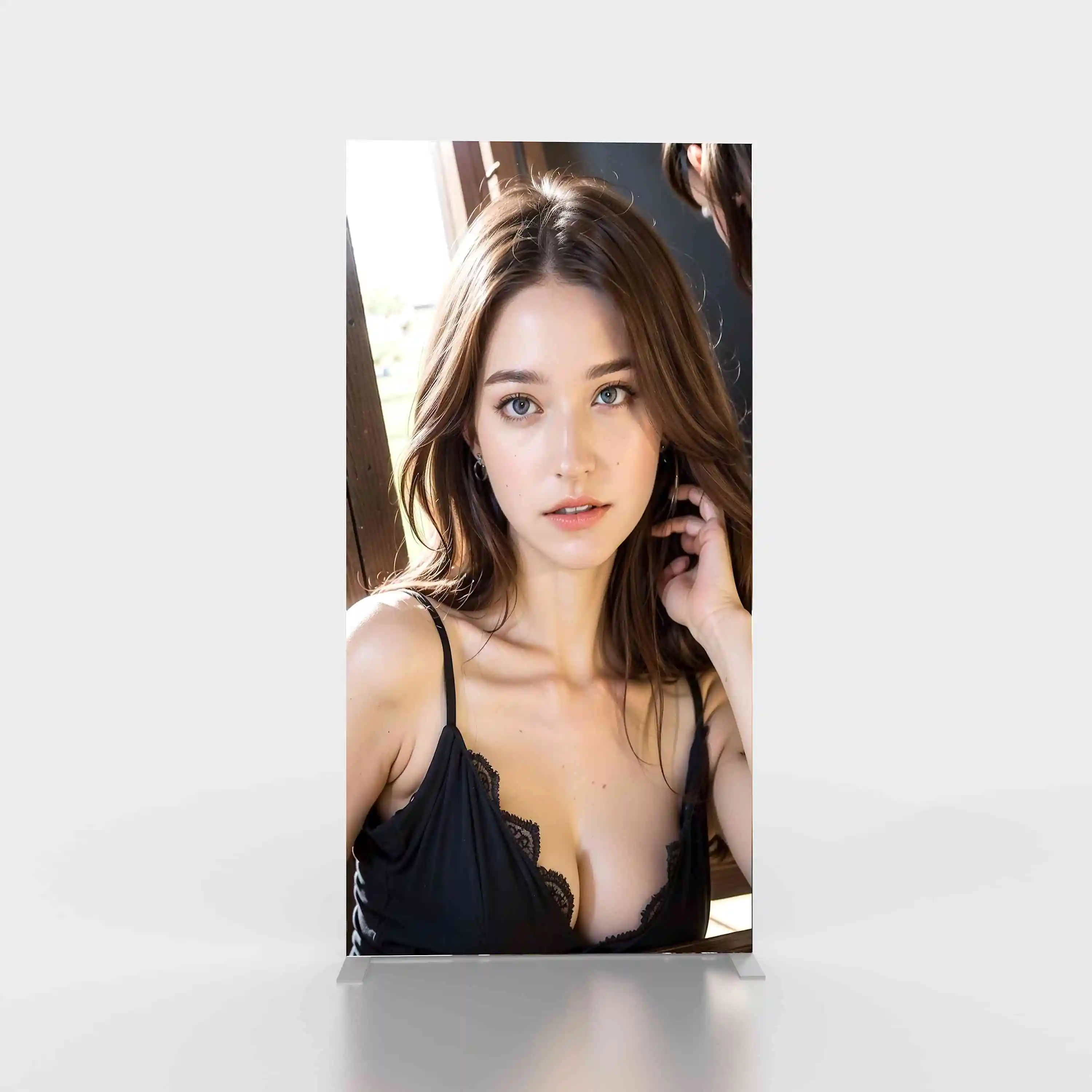 Expo Seg Light Box Double Side Frame Graphic Advertising Light Box With Footbase Commercial Service equipment light box display