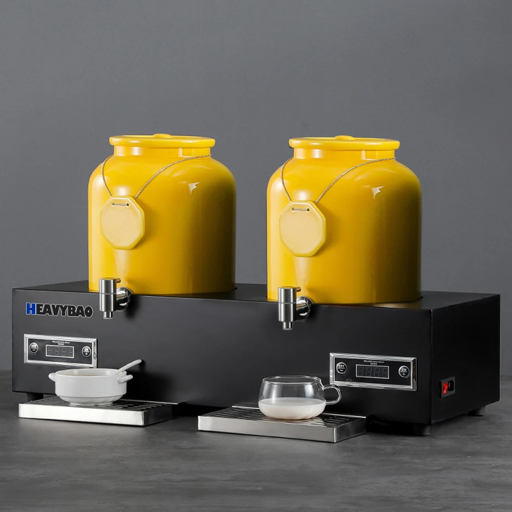 Heavybao Catering Equipment Pots Coffee Tea Urn Dispenser Machine Ceramic Body Water Beverage Ceramic Milk Drink Dispenser