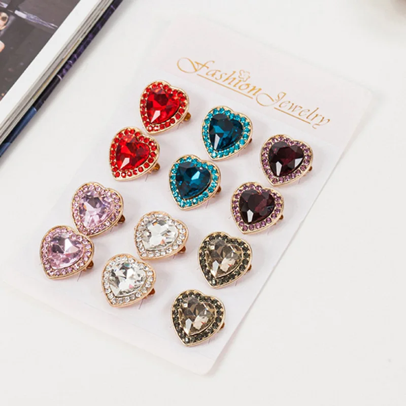 Fashion Medical Jewelry Hijab Magnet Pins Pearl Custom Wholesale Luxury Brooches and Women Custom Logo Zinc Alloy A2 Heart