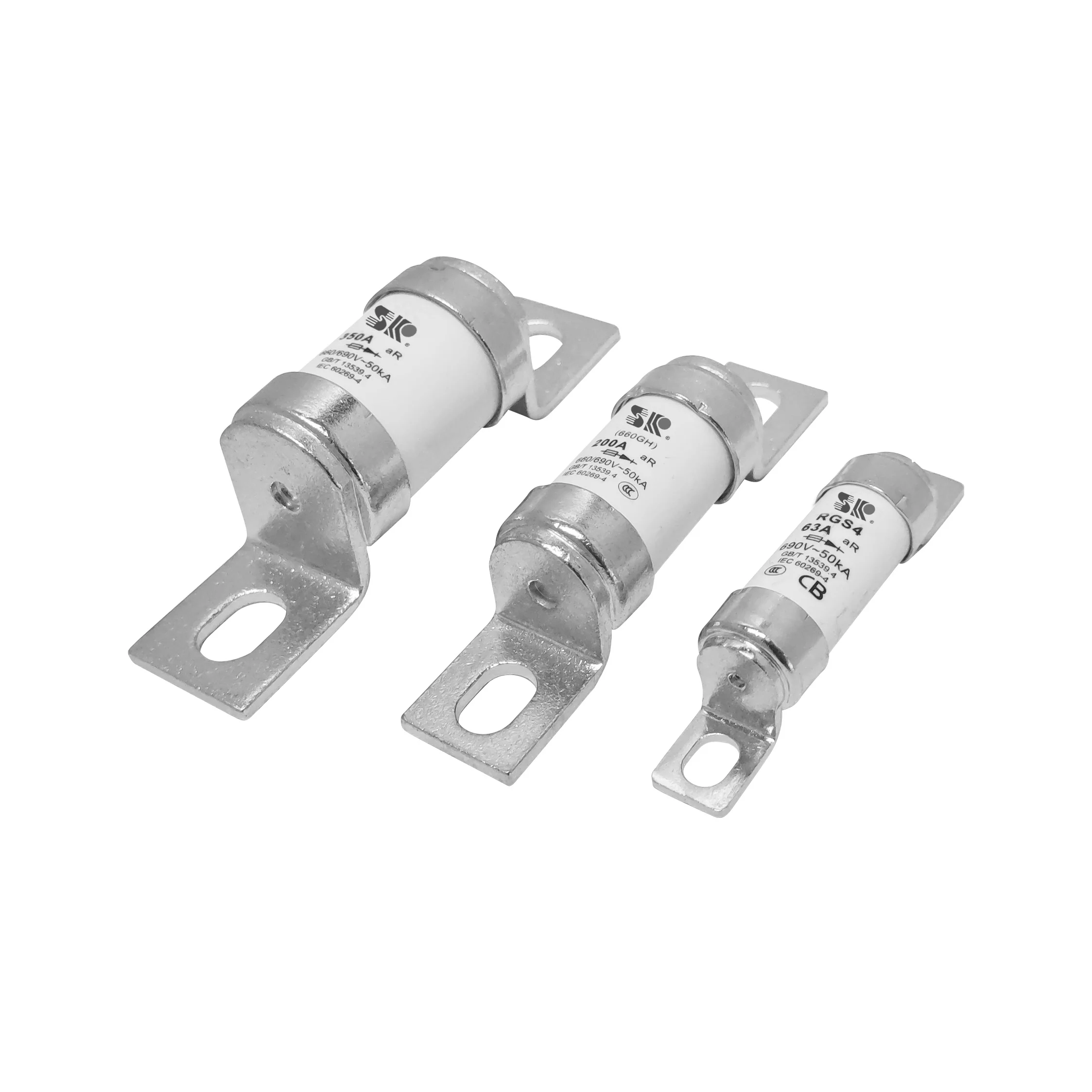 SR auto fuse 500V DC car fast fuse new energy charging pile fuse EV automotive