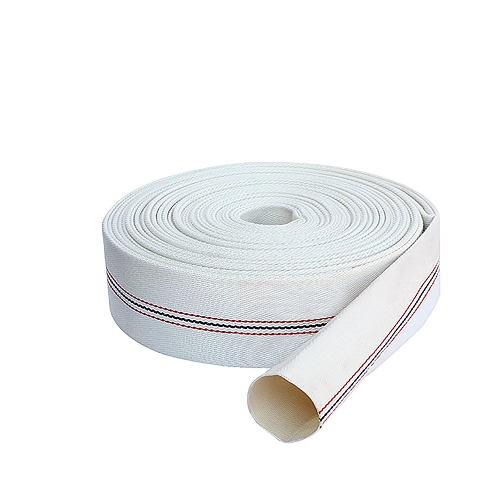 High Quality 1.5 Inch NH Coupling PVC Firefighting Hose 30M High Pressure Rubber Lay Flat Firefighting Equipment Accessory