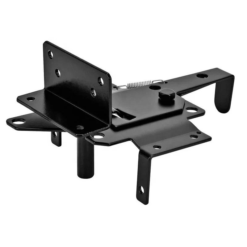 Sale heavy duty Atainless Vinyl Stainless Steel Black Hatchet Fence Gate Latches