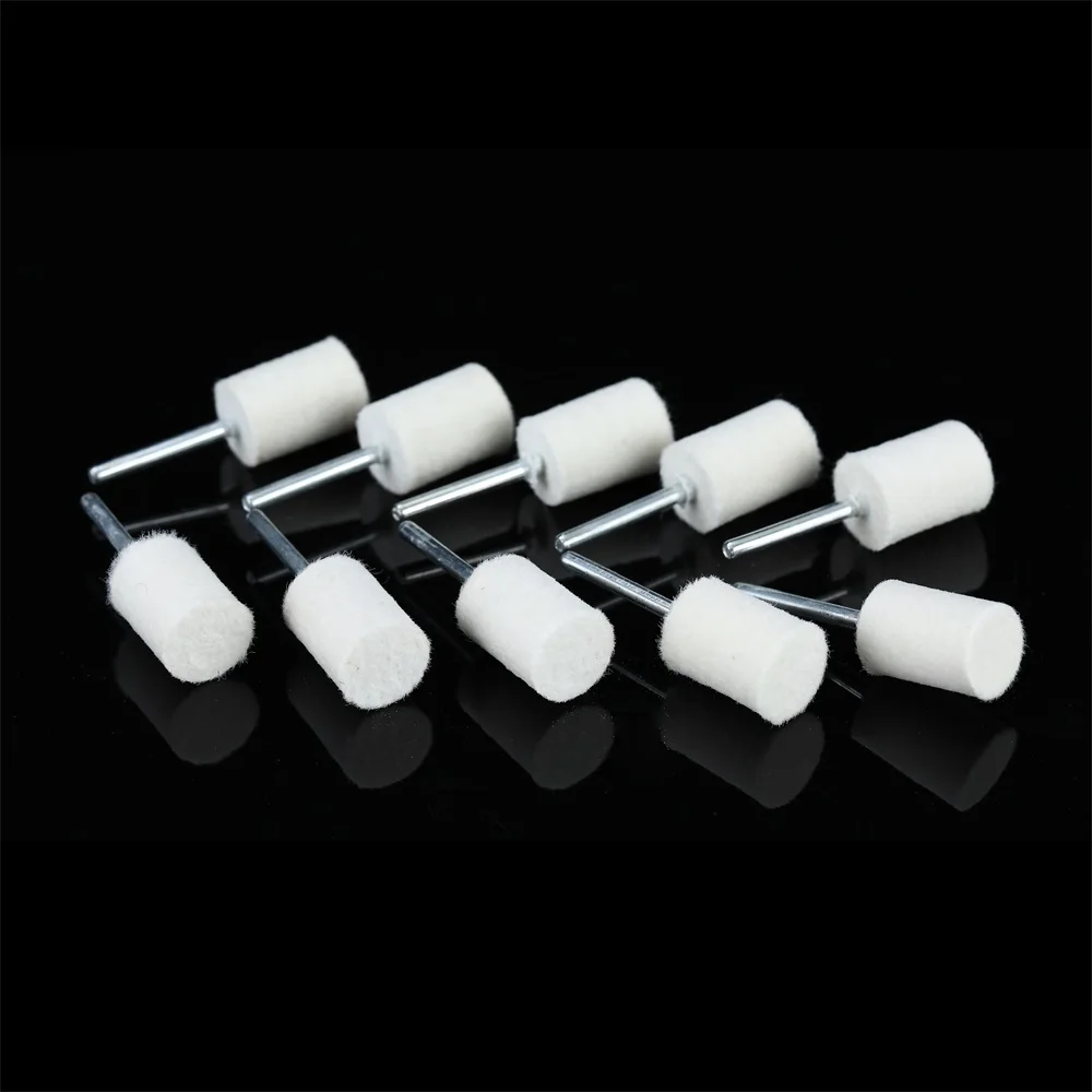 Hard Wool Felt Grinding Head Abrasive felt wheel sanding head