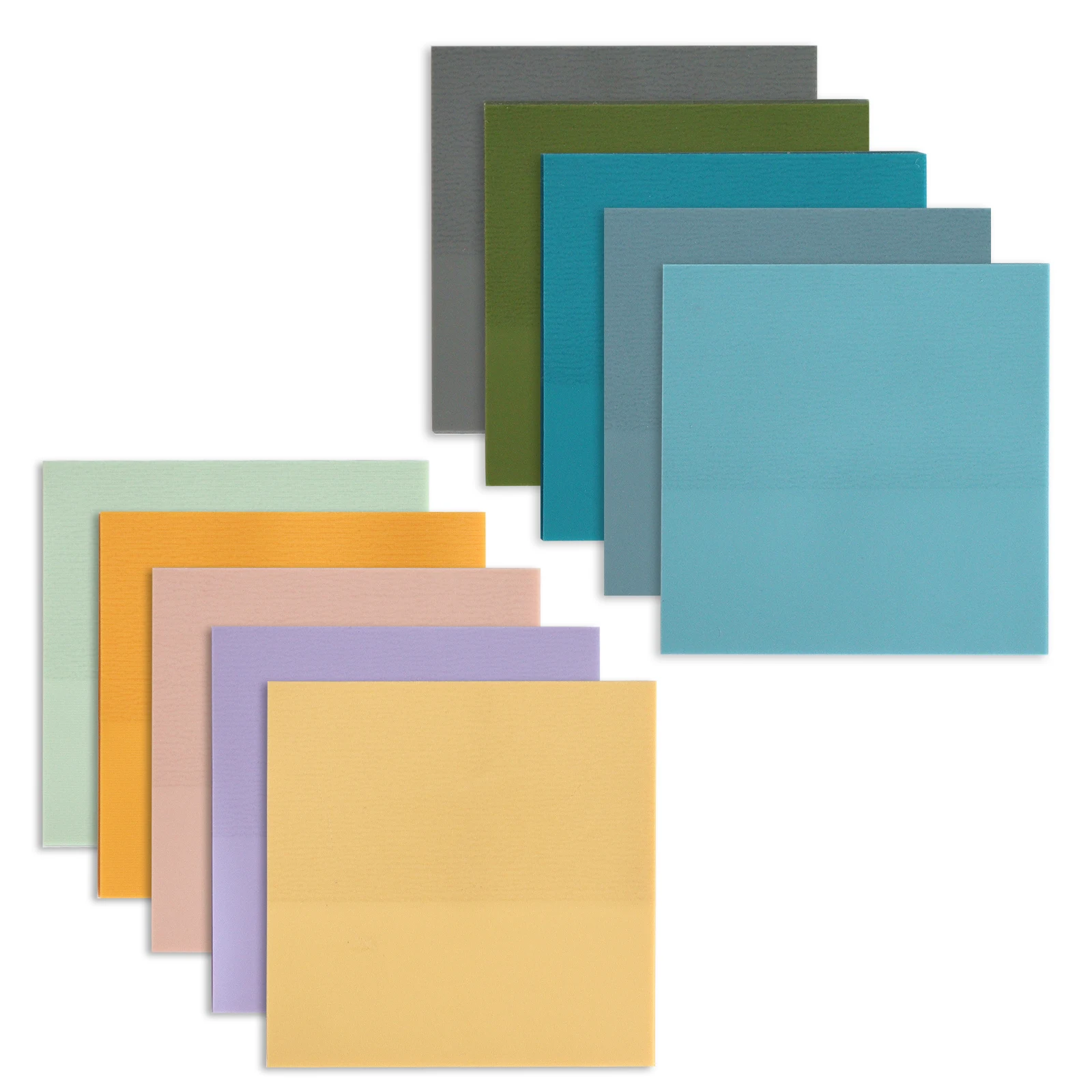 50 Sheets Waterproof Mini Pet Transparent Memo Sticky Note Office Daily Memo Note Pad