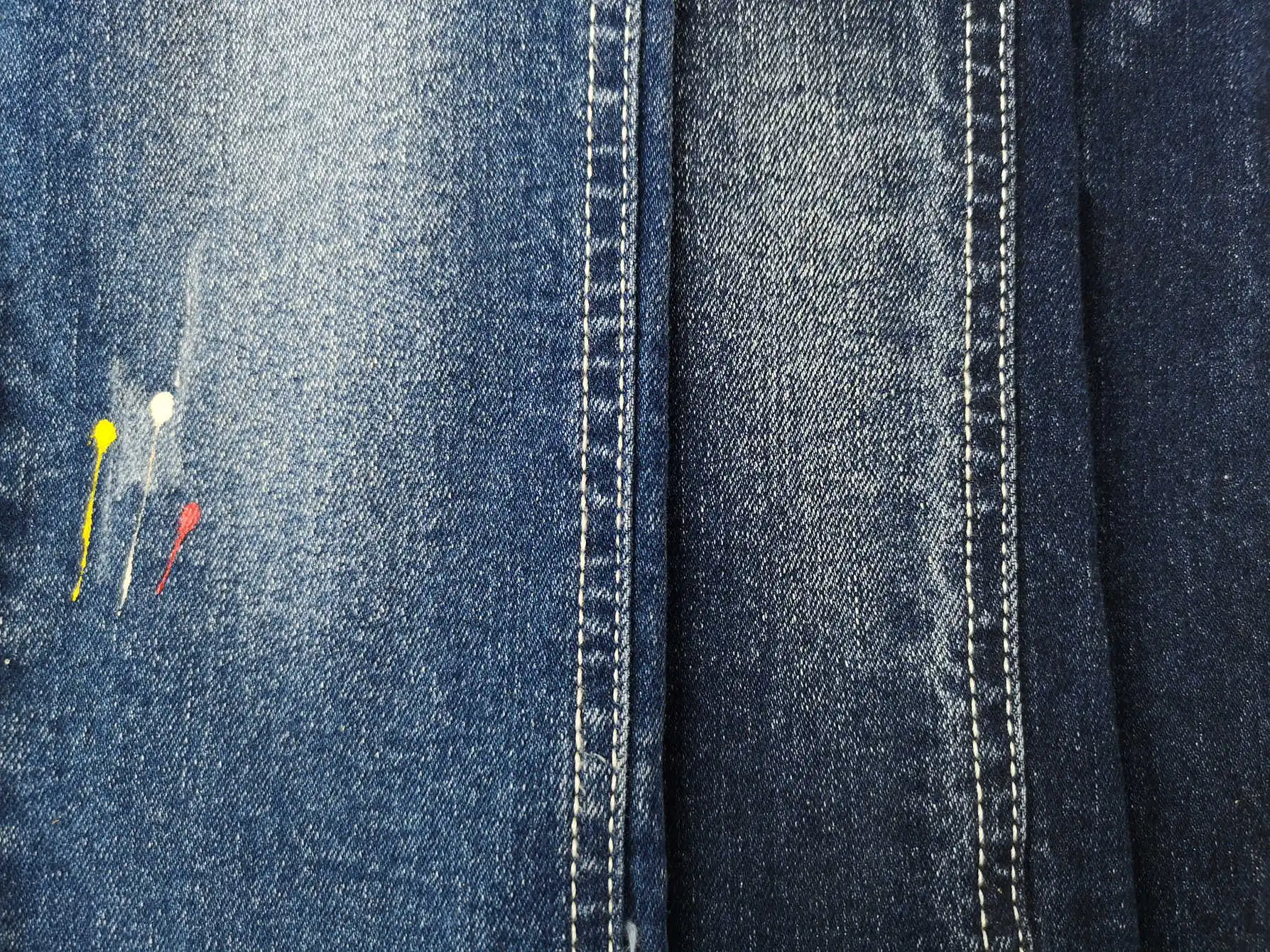 T827 High quality denim fabric 98% cotton 2% spandex stretch denim jeans fabric