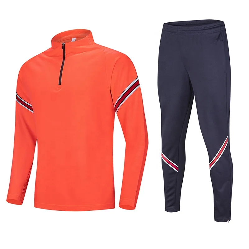 New Model Men Tracksuit Sweatsuit Custom Plain Cheap Soccer Tracksuits Men