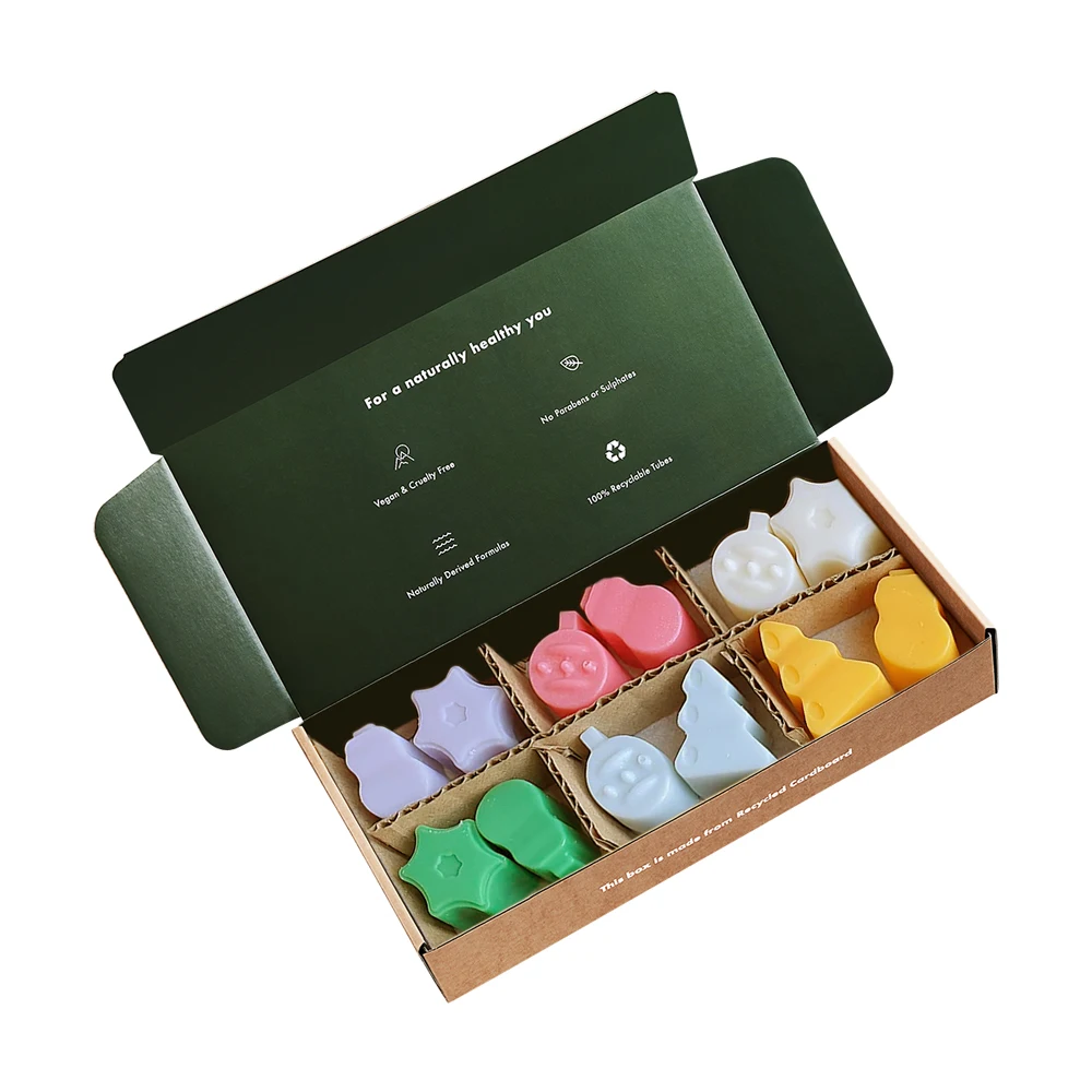 Wholesale customised wax malts thin carton corrugated insulation mailer box