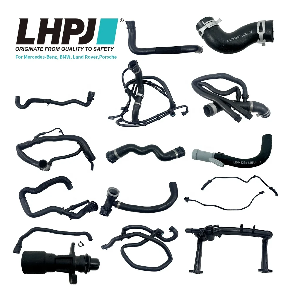 LHPJ Auto Parts  Engine Coolant Tank Hose Water Pipe Cooler Hose Radiator Hose for Jaguar  S-TYPE XR849442 XR841641 XR836971