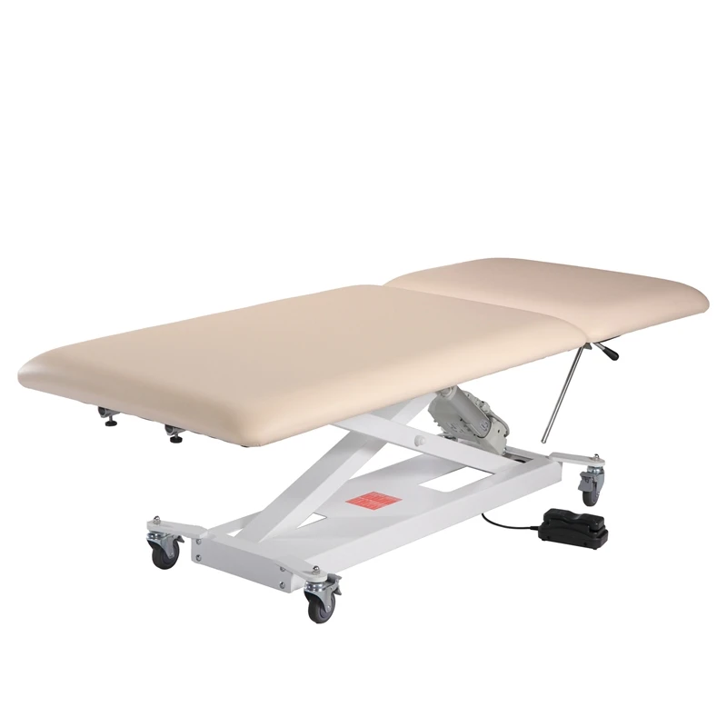 Electric Physiotherapy Equipment with Height and Backrest Adjustable Electric Physical Therapy Treatment Table Bobath Table