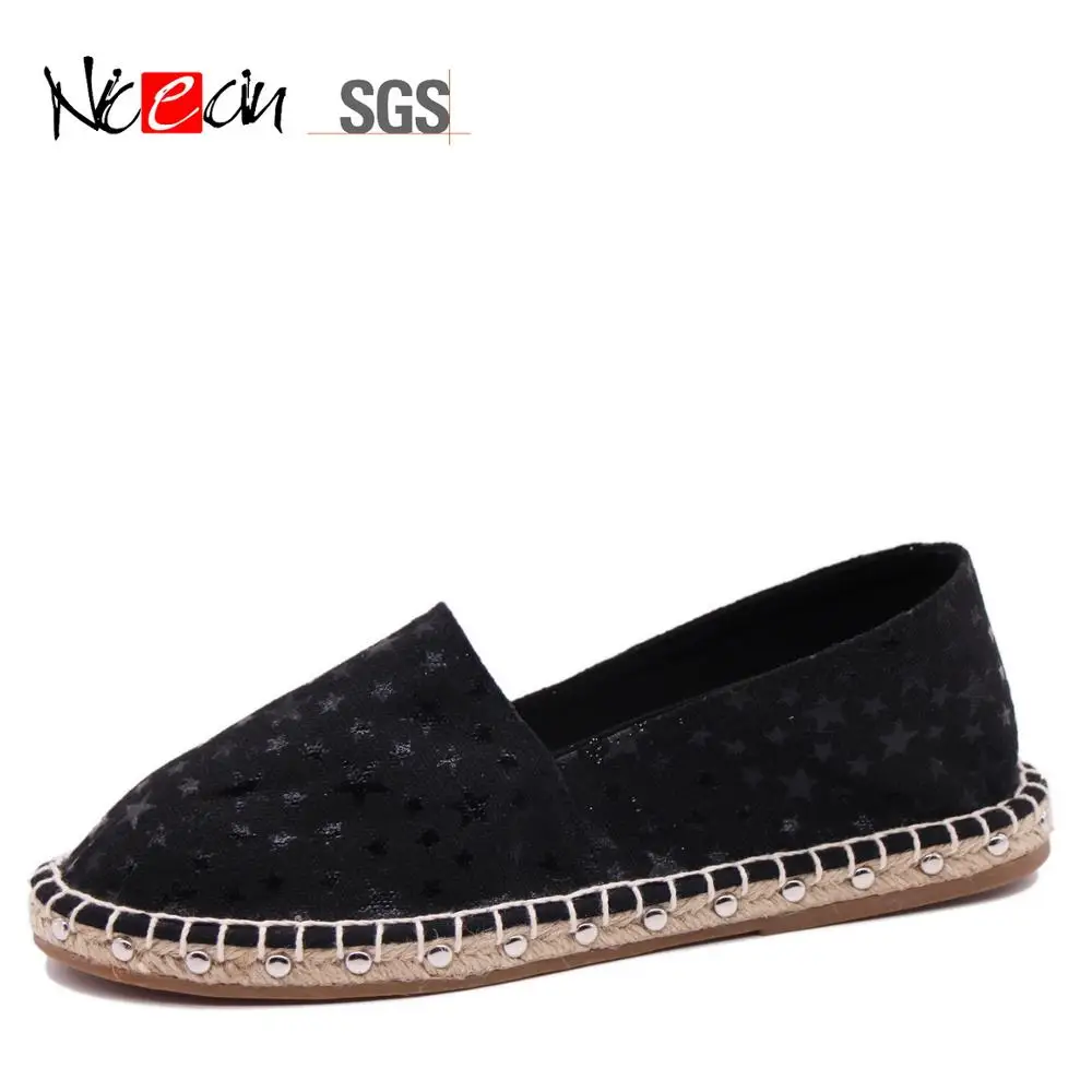 New model casual shoes Suede Fabric shoes espadrilles for women