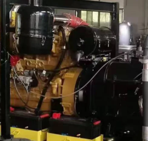 Diesel portable air compressor 176KW 8bar 850cfm mining for digging