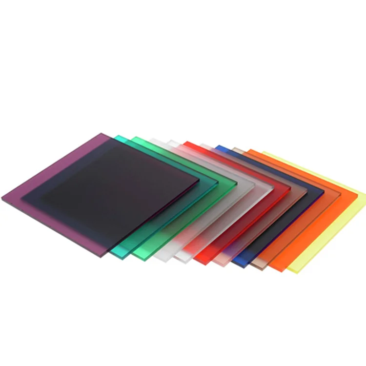 Shuohang Wholesale color board/acrylic/lamina de acrilico furniture processing 4*8 filled PMMA board