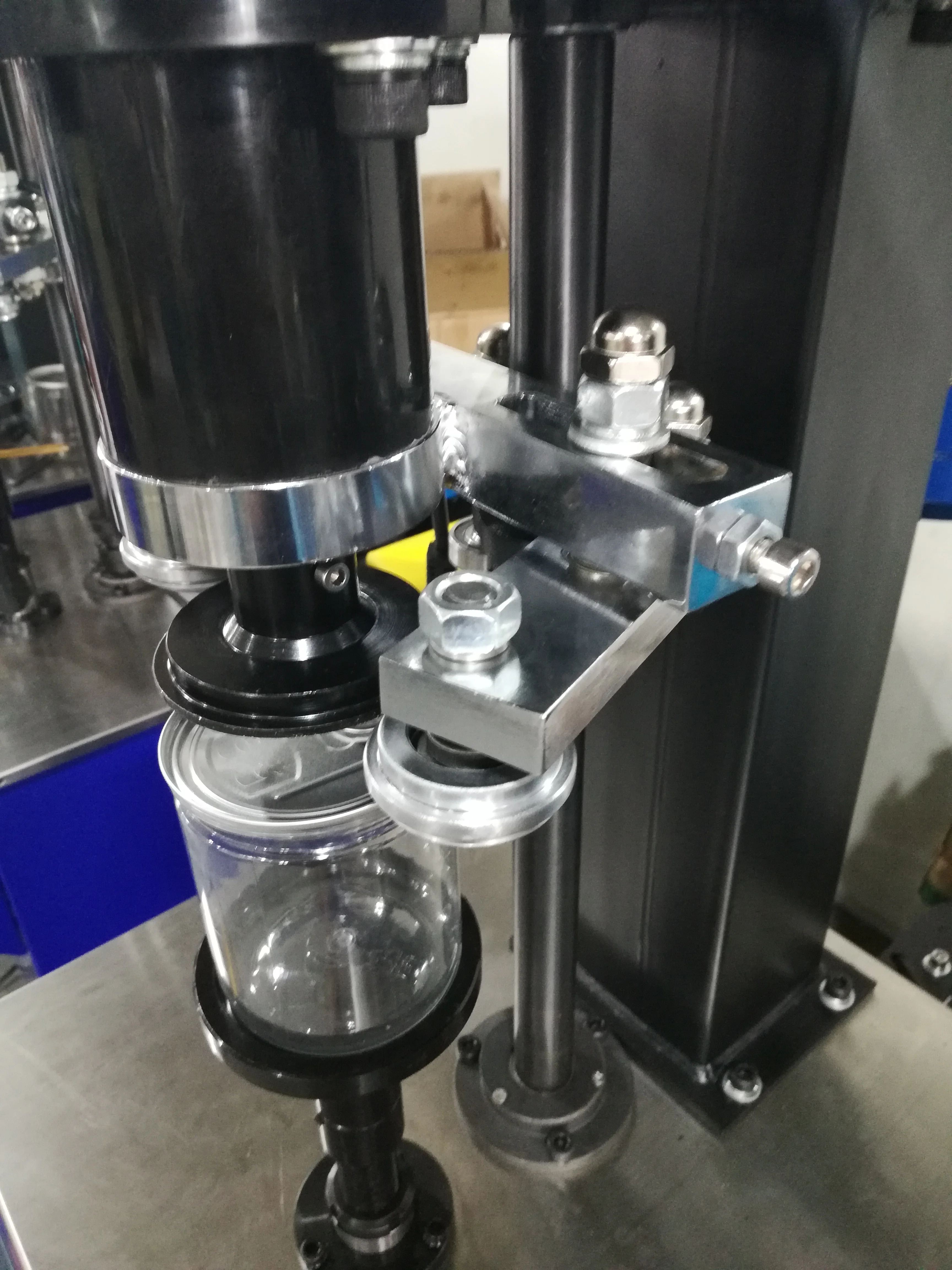 SY DFJ-160 Vertical plastic can sealing machine tin can sealer