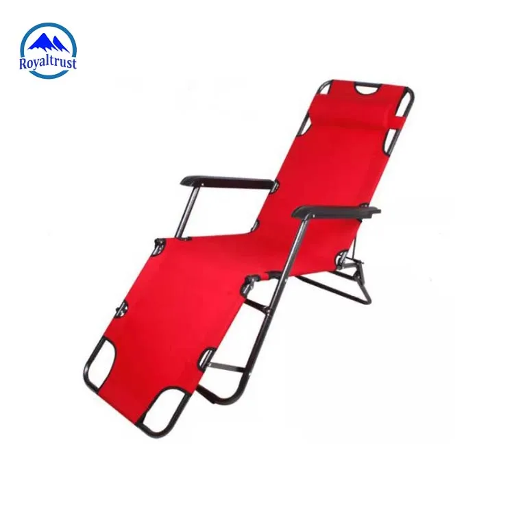 Two Positions Portable Lounger Camping Folding Recliner Lounger Bed Garden Sun Beach Chair Outdoor Used Garden Furniture