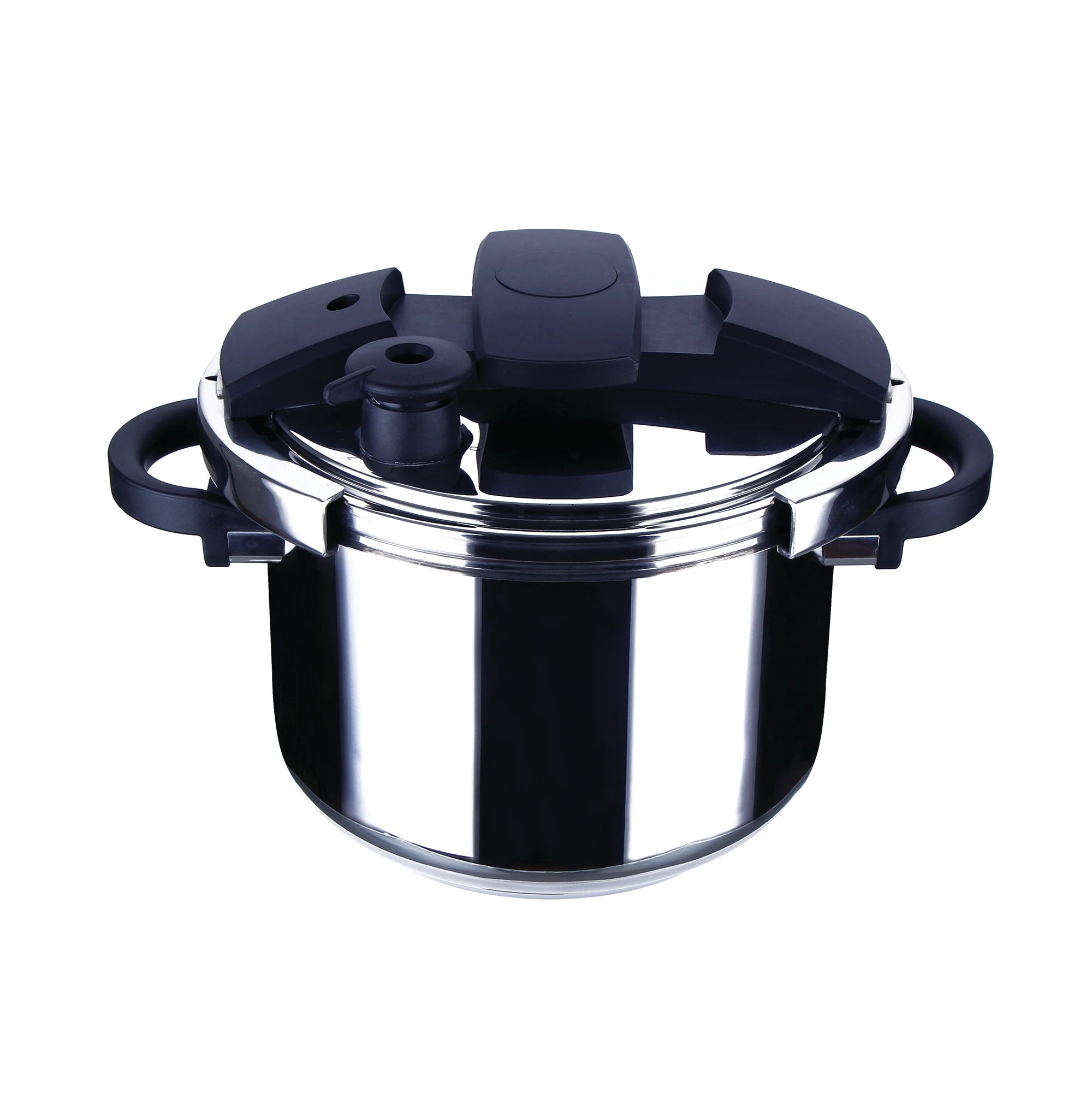 Easy to Operate Compatible with All Types of Stoves Stainless Steel Pressure Cooker