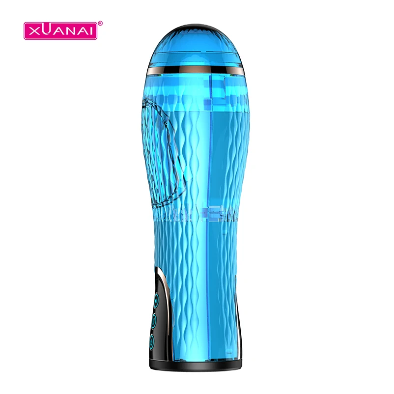 
Automatic Masturbator 4 Frequencies Realistic Vagina Pussy Sucking Vibrating Masturbation Cup Telescopic Pussy Licking Toy Sex 