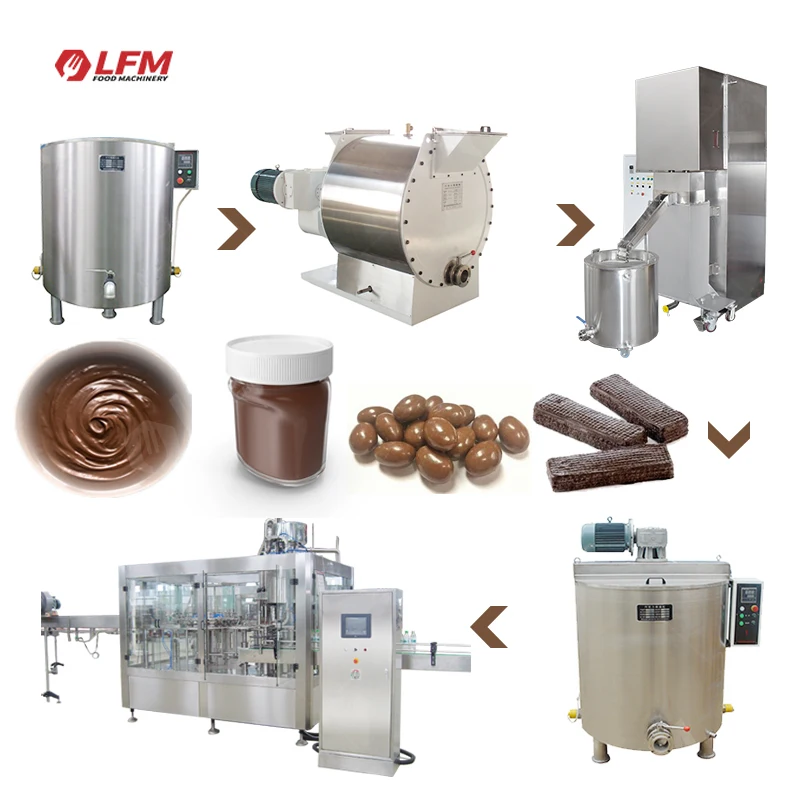 Automatic Chocolate Spreading Chocolate Spread Production Line
