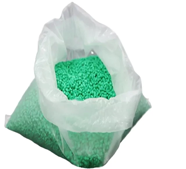 Factory supply transparent soft low melt EVA bag for rubber ingredients conveying