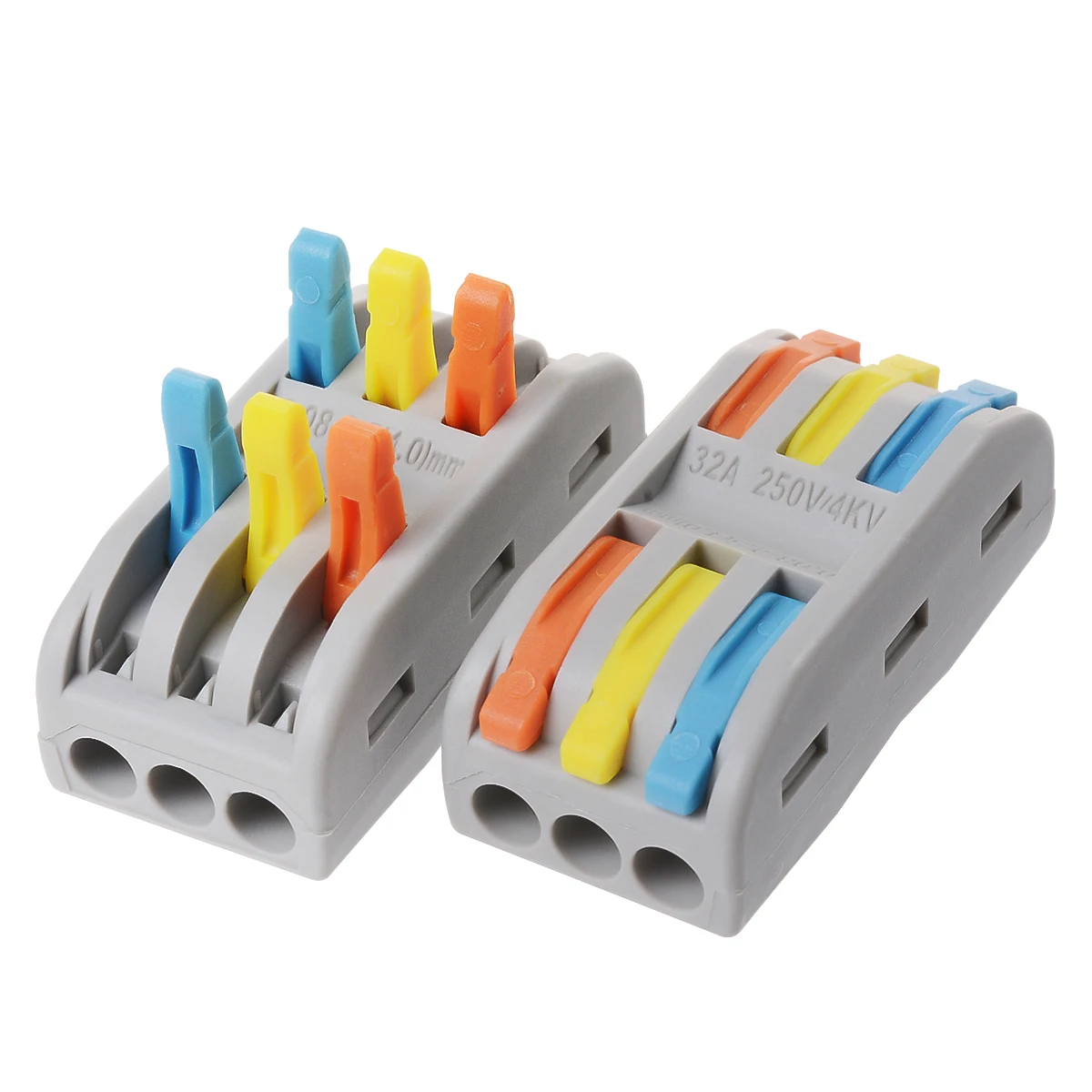 PCT-2-2 Series Nylon material Efficient Wire Management Push In Quick Connect Wire Terminals Pin Crimp Connectors