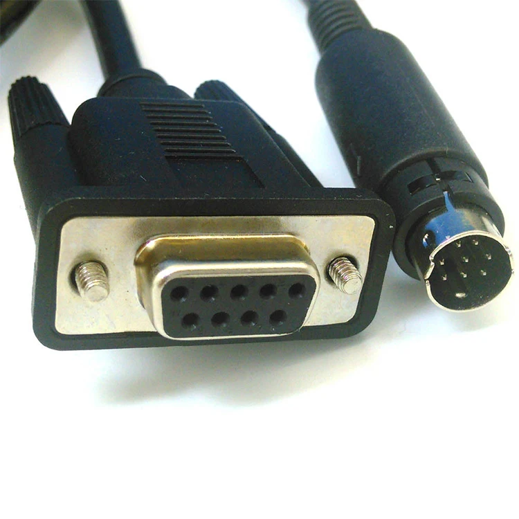 d-sub 9pin to mini din cable RS232 DB9 to Mini Din PS2 USB Y Shape Serial Cable Splitter cable