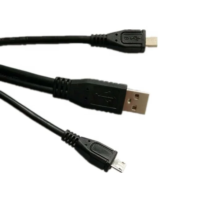 2 в 1, кабель-Переходник USB 2,0 типа А папа к MICRO BM Y для ПК HDD