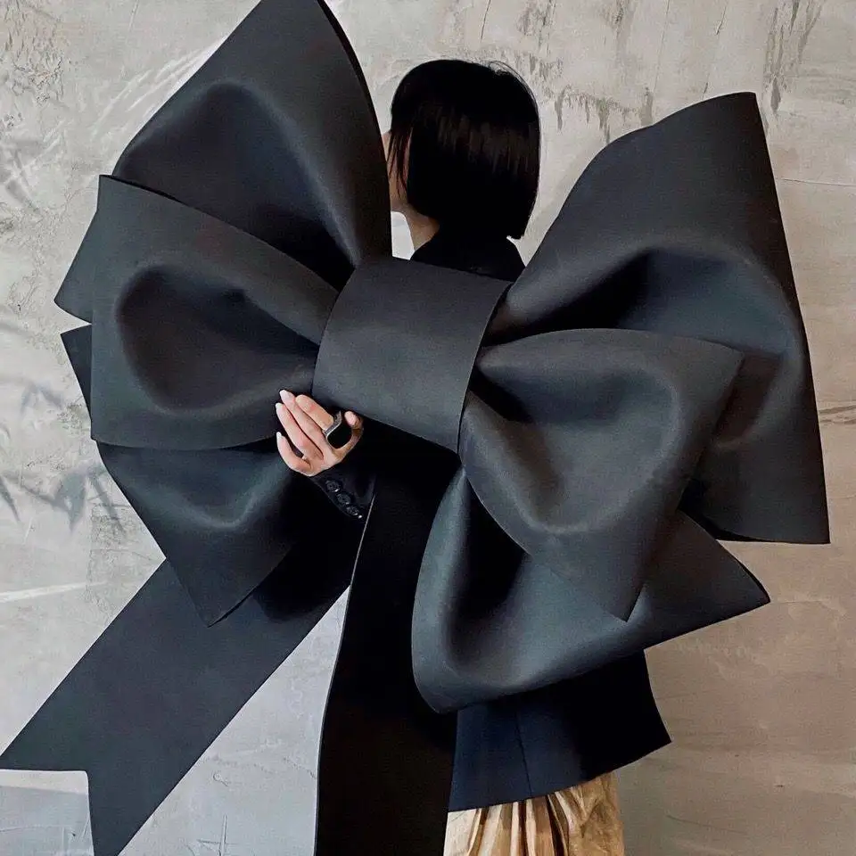 Бант-бант из вспененного этилвинилацетата, украшение на Рождество, свадьбу, День Святого Валентина, предложение на вечеринку, фон на стену для дома и улицы, большие банты из ЭВА