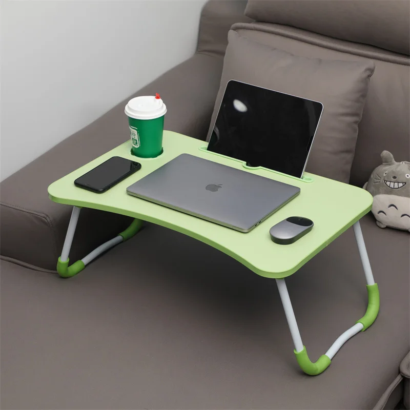 Складной маленький стол для кровати, стол для ноутбука, компьютерный стол для ленивого студенческого общежития, Детский многофункциональный обучающий стол