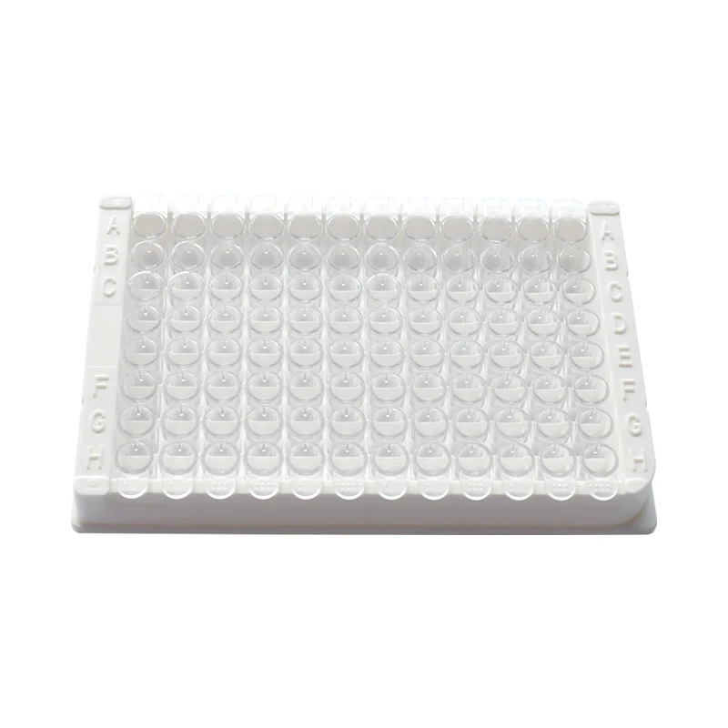 96-well 8 Well*12 Sterilized Detachable Flat Bottom High Binding Microscope Slide ELISA Plates Elisa 96 Well Plate Ai Bi Sheng
